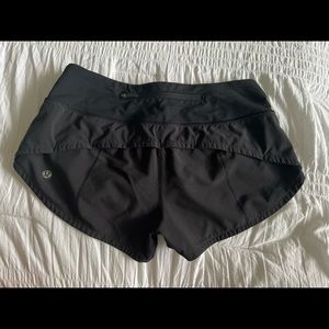 Speed Up Lined Lululemon Shorts Size 2